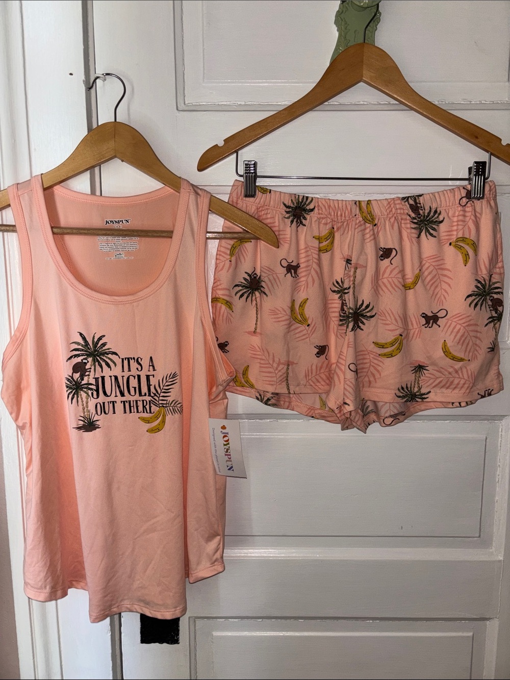 JOYSPUN MONKEY JUNGLE PAJAMA SET
